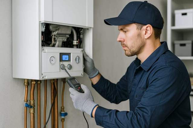 Hot water and boiler issue support